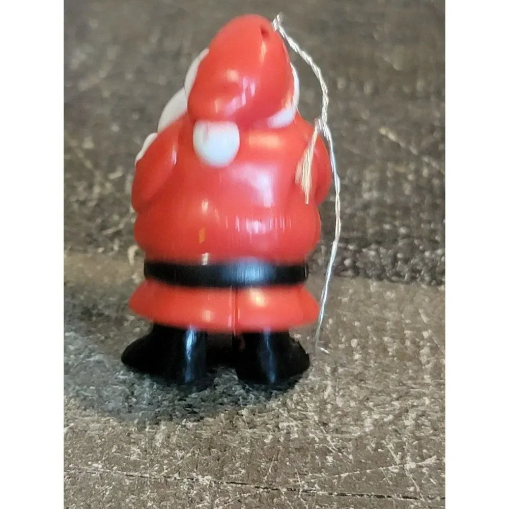 Topps 2001 Santa Claus‎ milk and cookies ornament Xmas figure